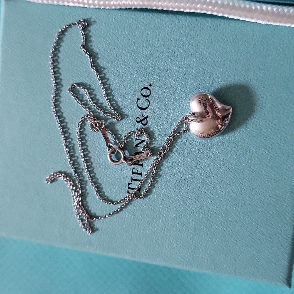 Tiffany hp new elsa peretti hpfull heart 925 rare never wore was a gift 🎁 firm